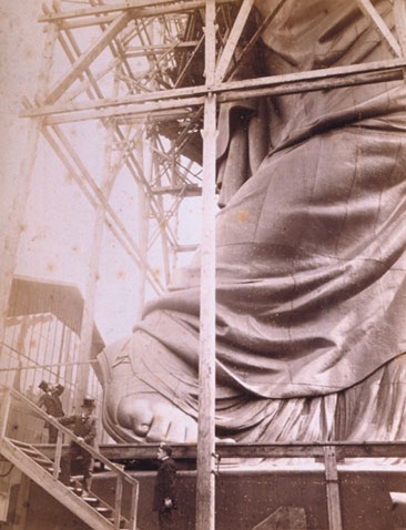 Unveiling of the Statue of Liberty